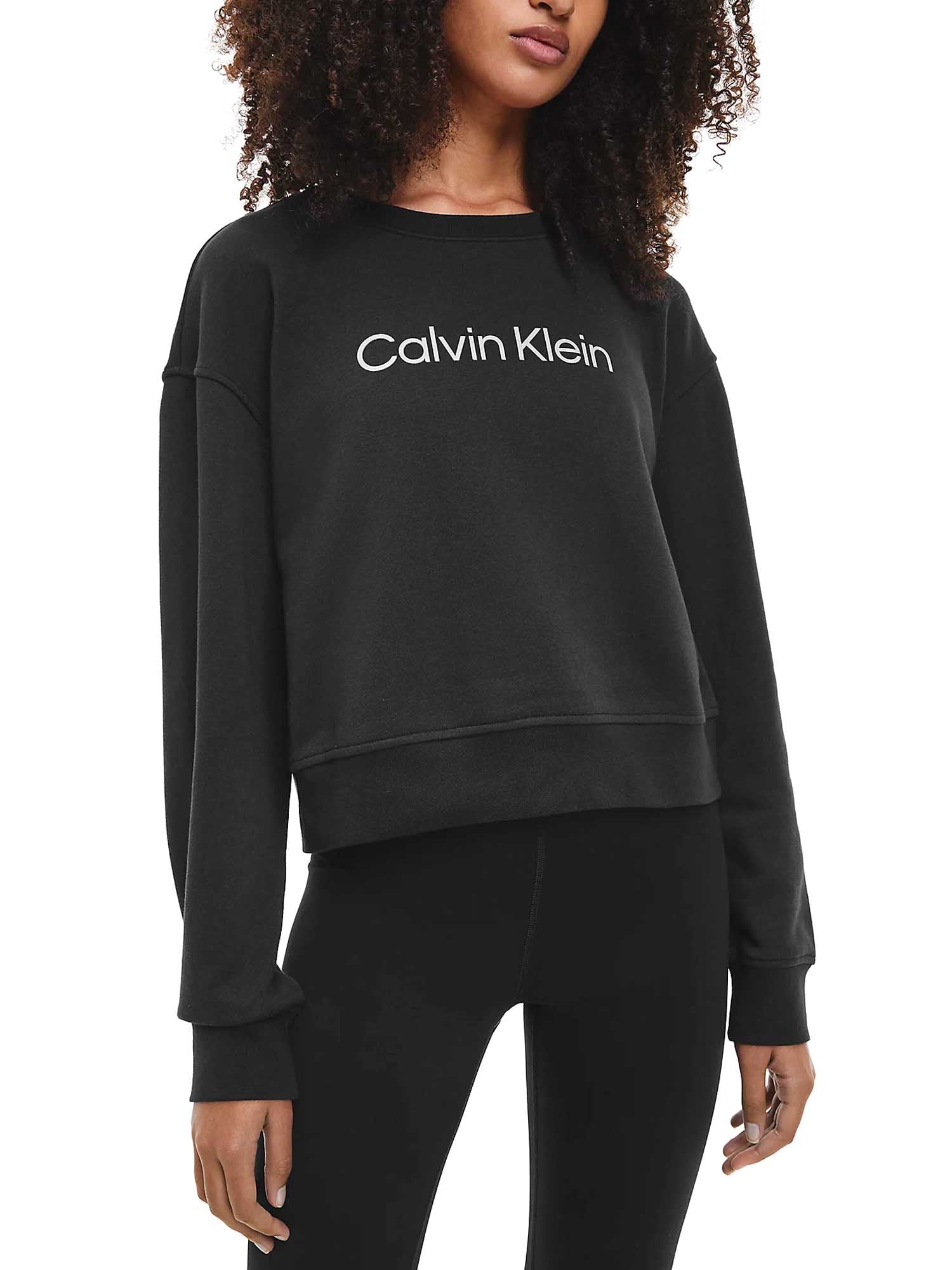 Felpe Nero Calvin Klein Performance 