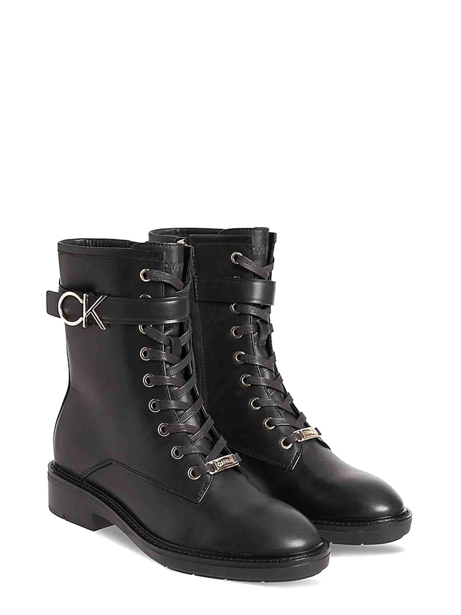 Anfibi Nero Calvin Klein