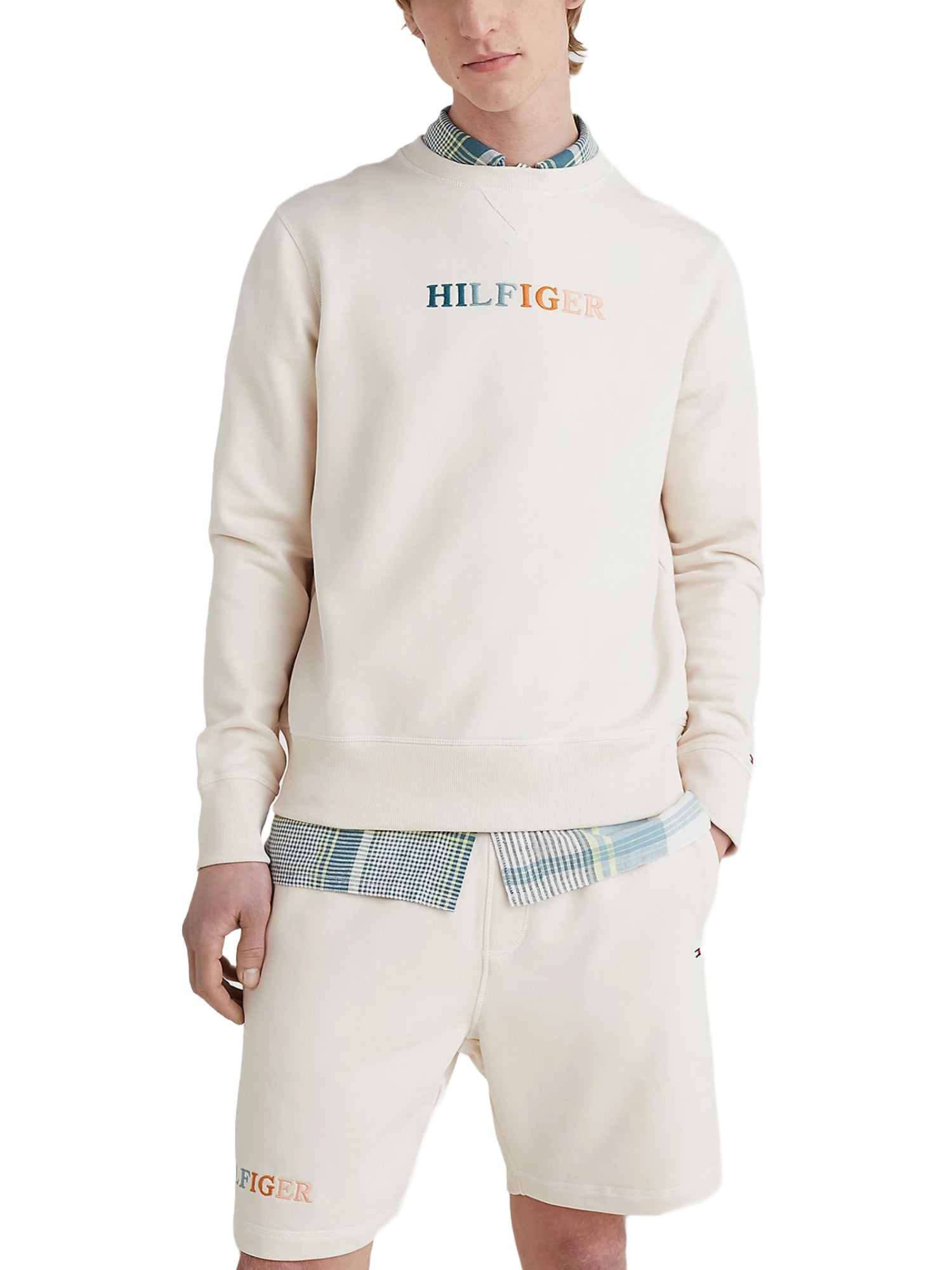 Felpe Beige Tommy Hilfiger