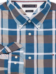 Camicie Blu Tommy Hilfiger