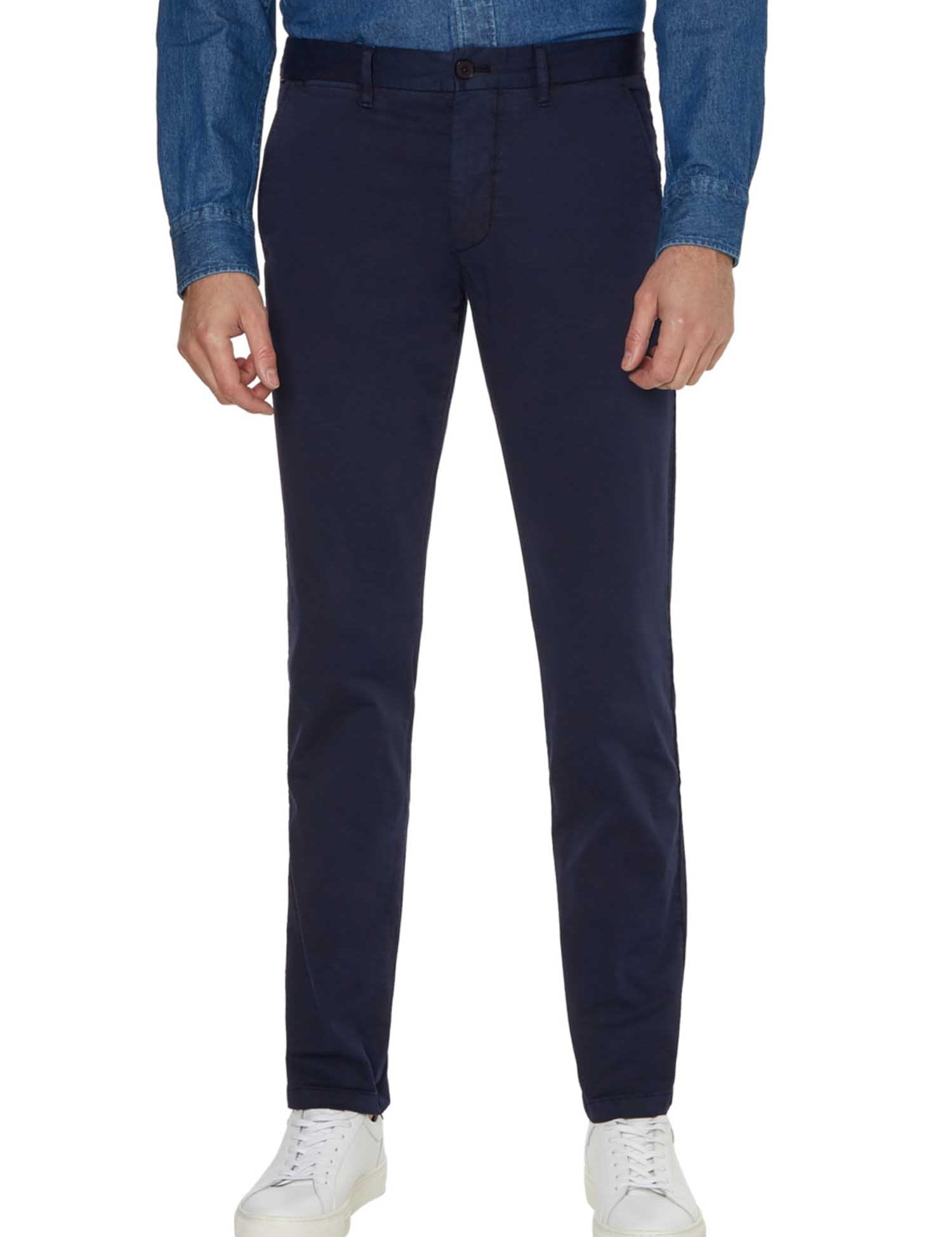 Pantaloni Blu Tommy Hilfiger