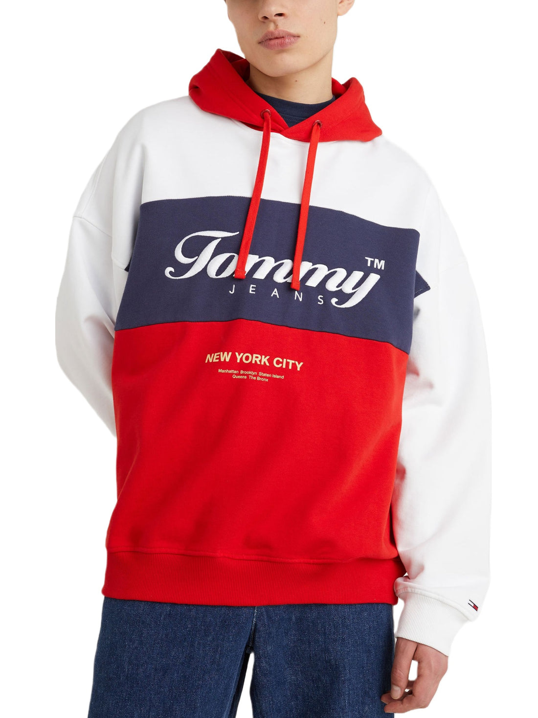 Felpe Rosso Tommy Jeans