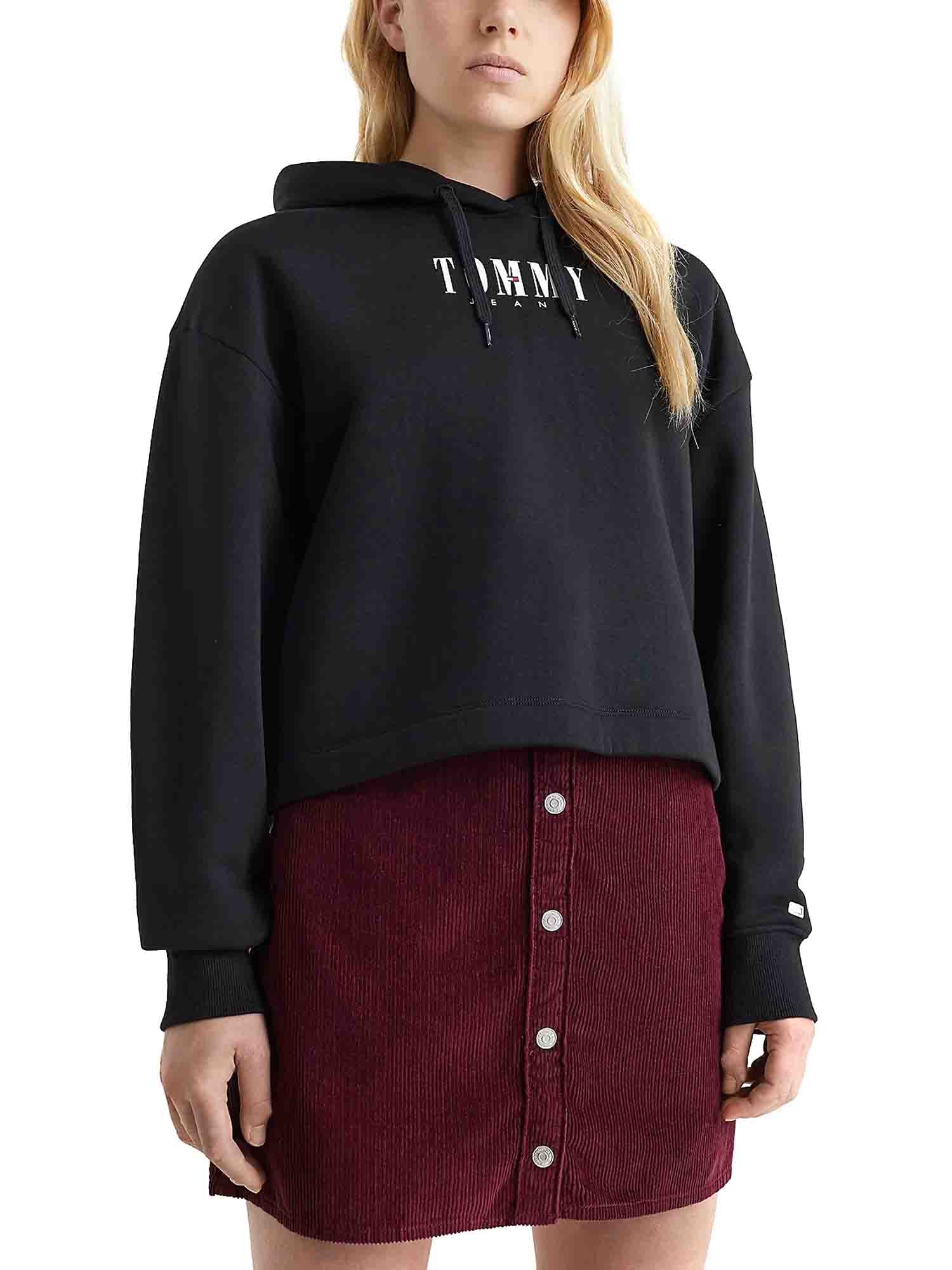 Felpe Nero Tommy Jeans