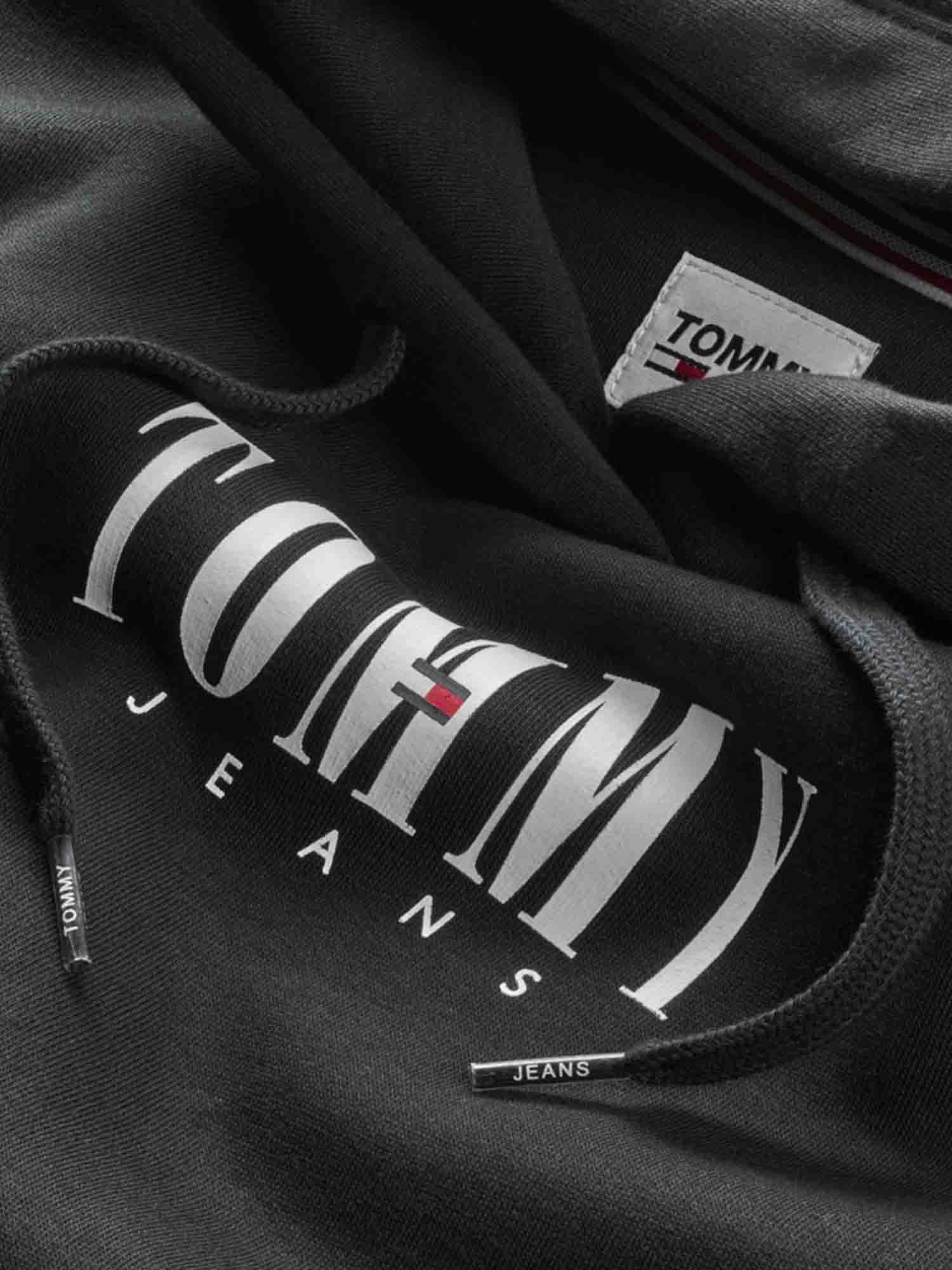 Felpe Nero Tommy Jeans