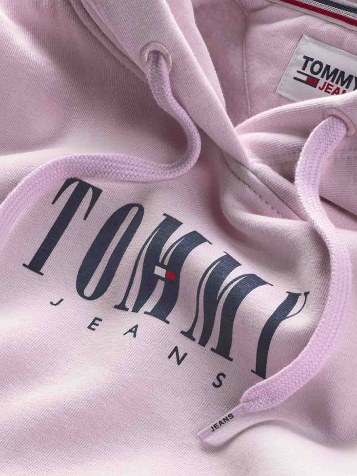 Felpe Rosa Tommy Jeans