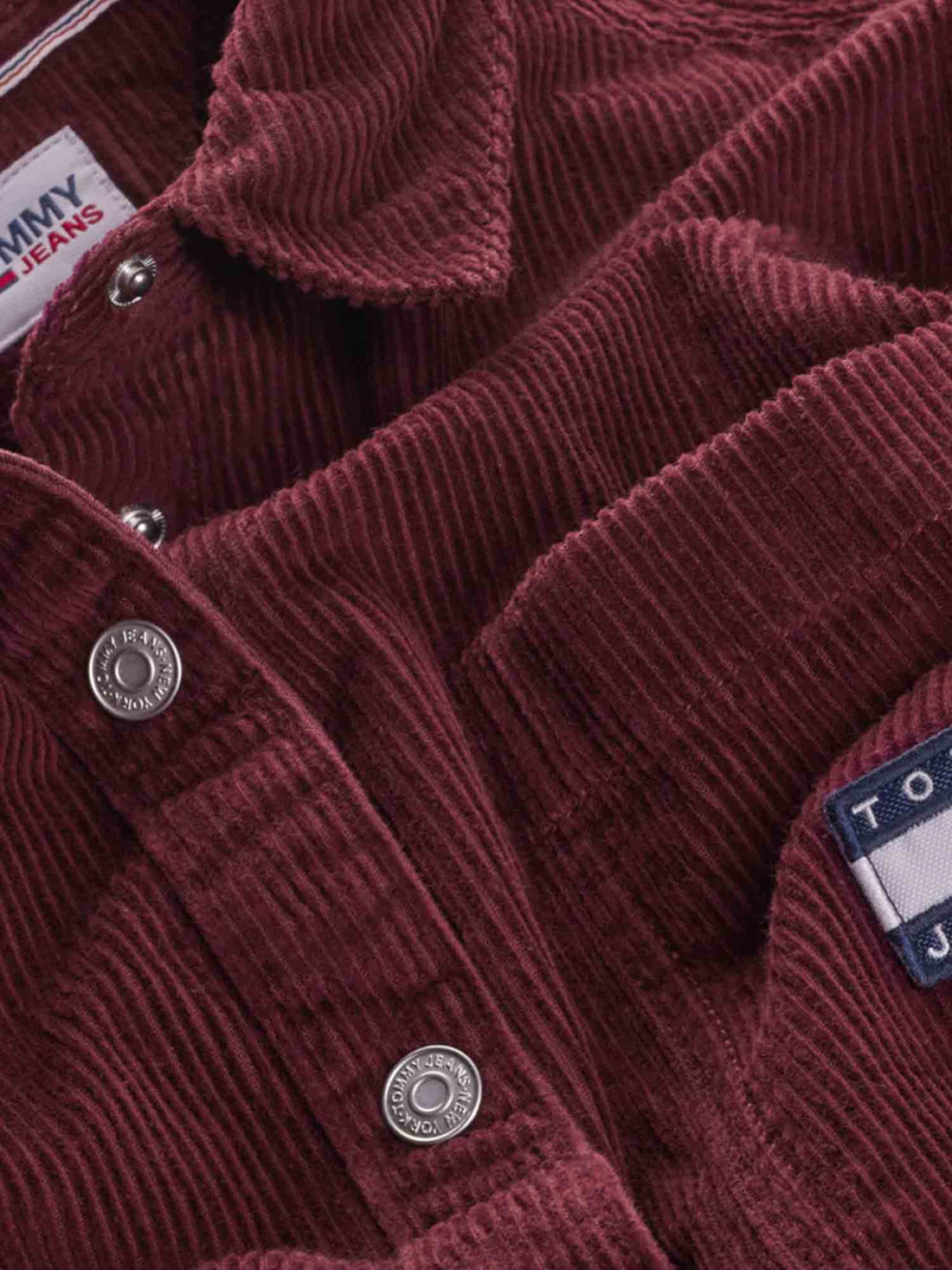 Camicie Bordeaux Tommy Jeans