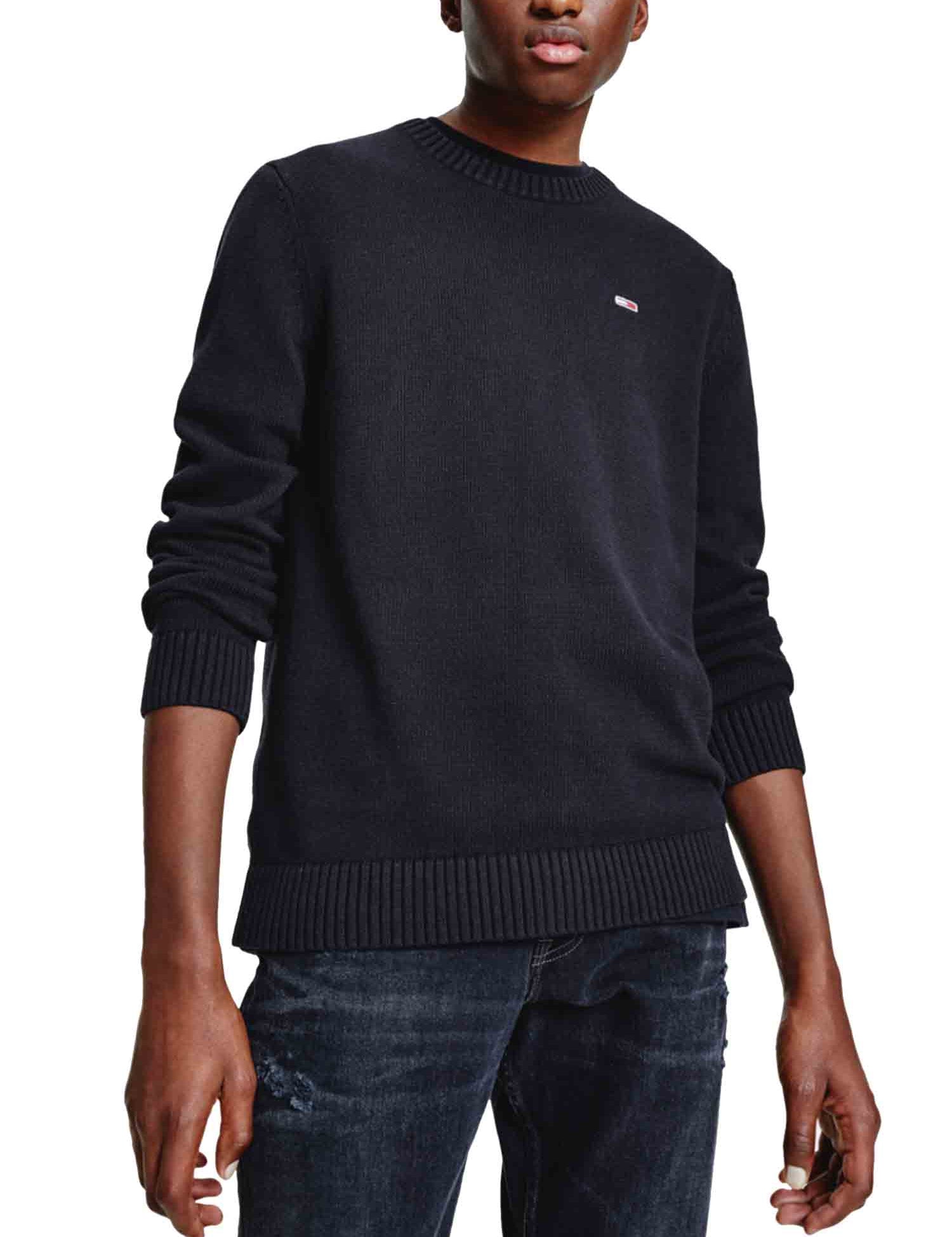 Maglioncini Nero Tommy Jeans