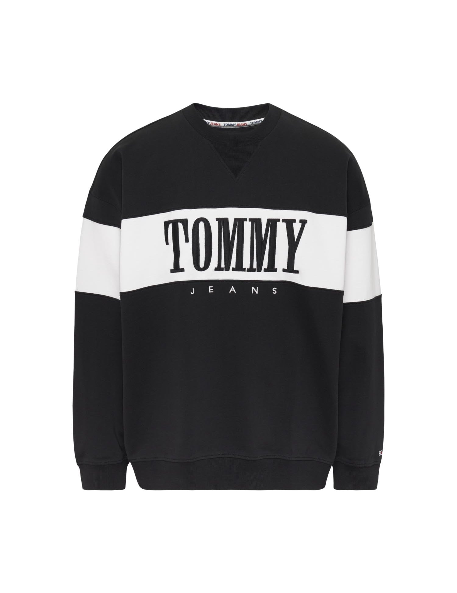 Felpe Nero Tommy Jeans