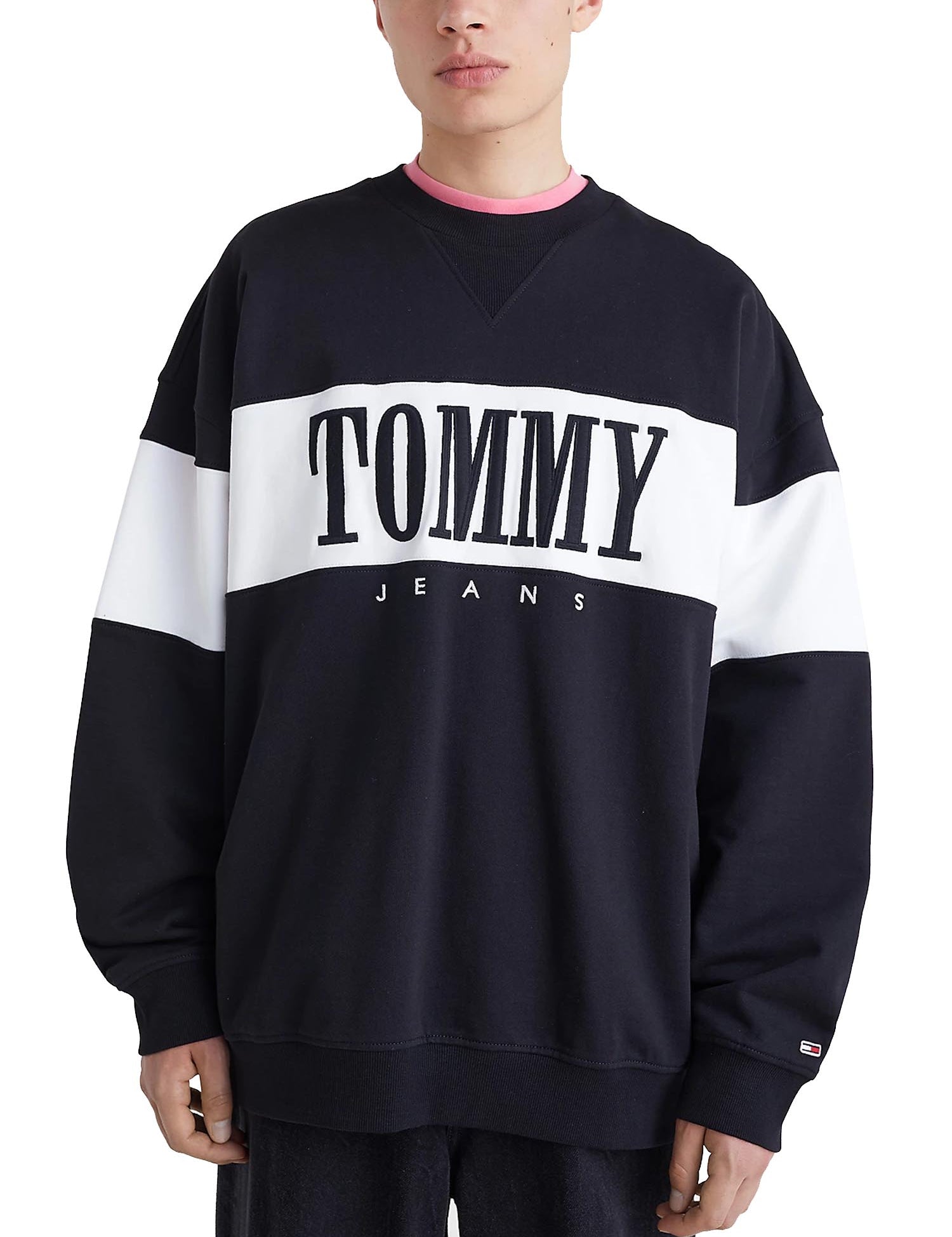 Felpe Nero Tommy Jeans
