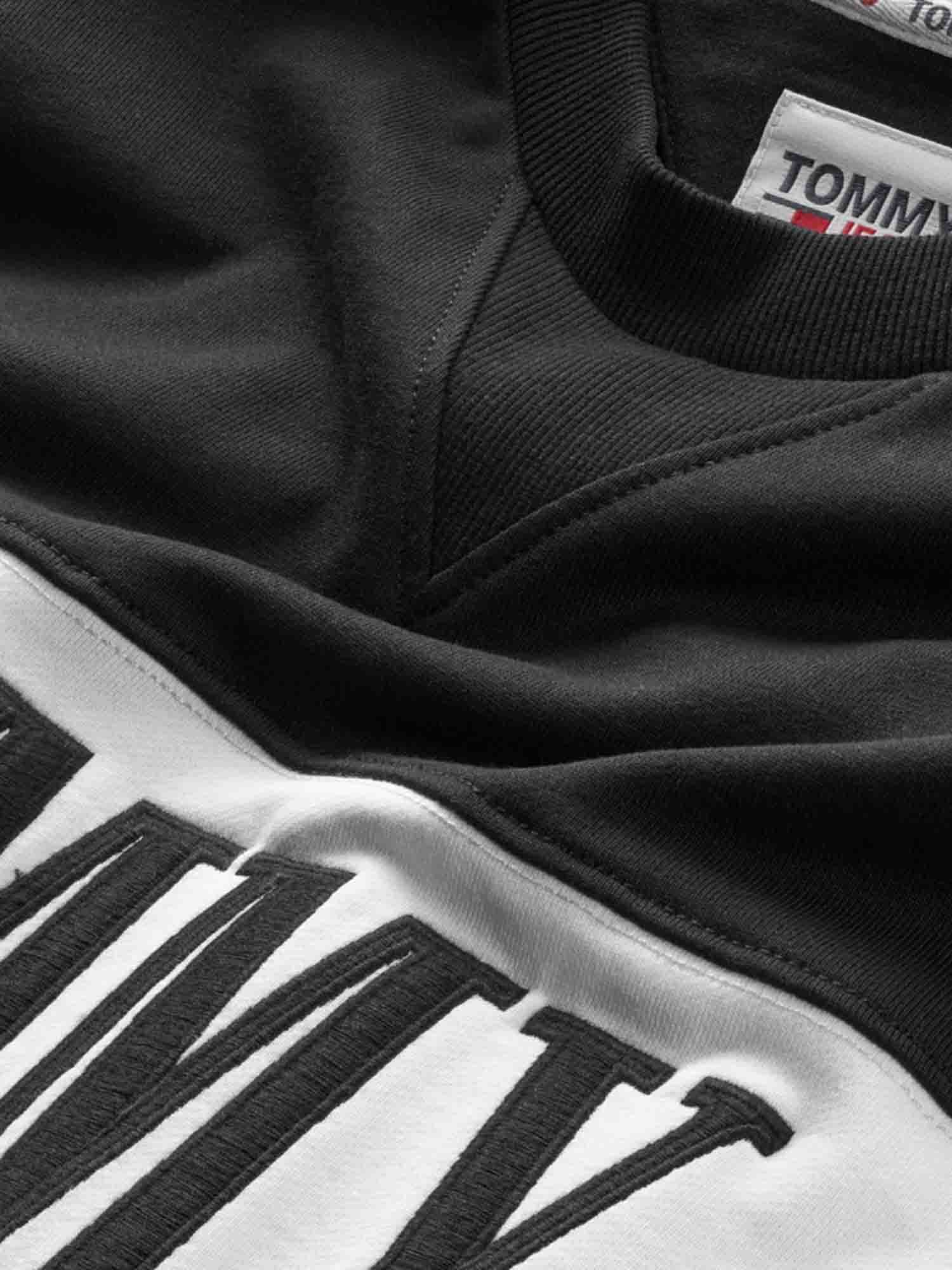 Felpe Nero Tommy Jeans