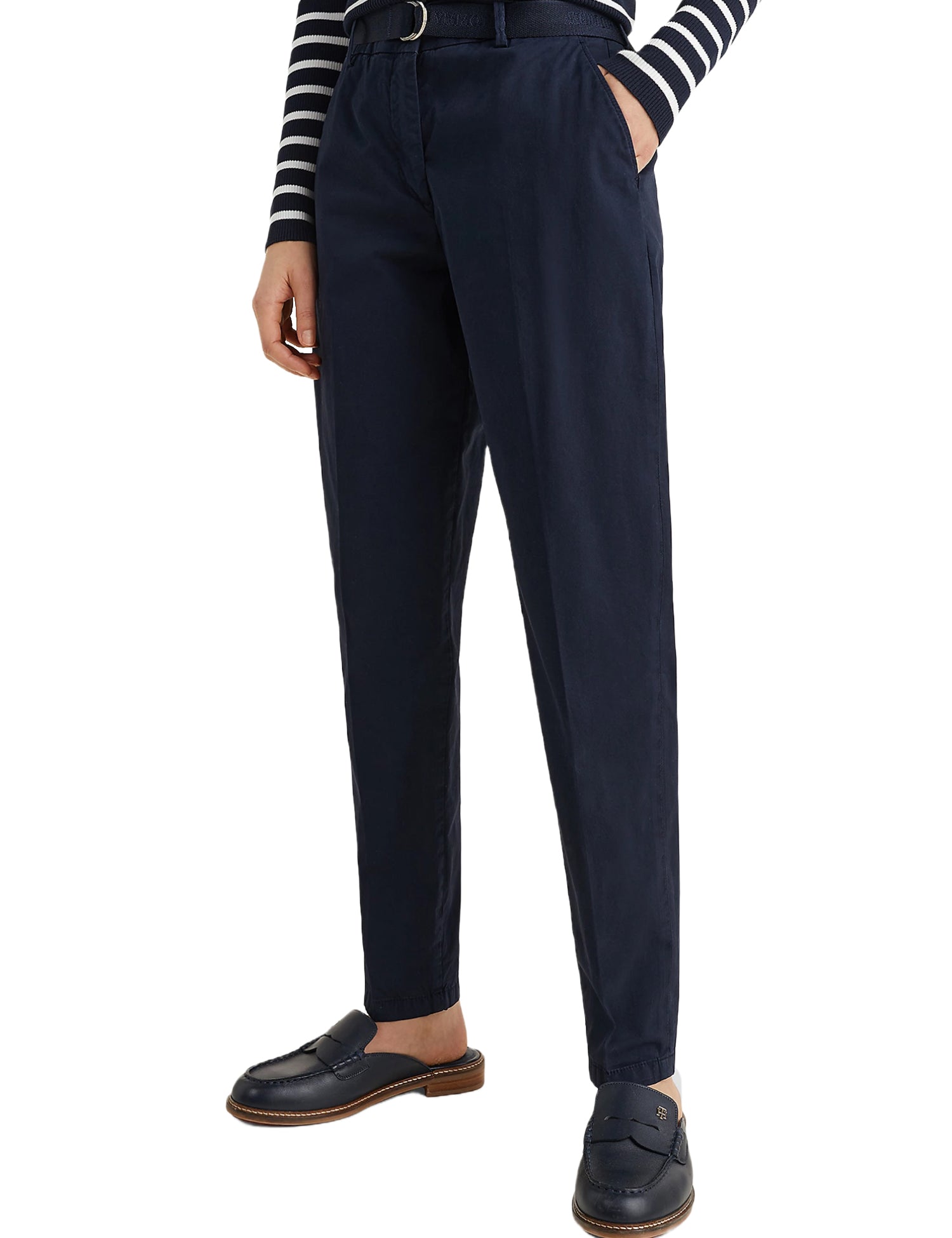 Pantaloni Blu Tommy Hilfiger