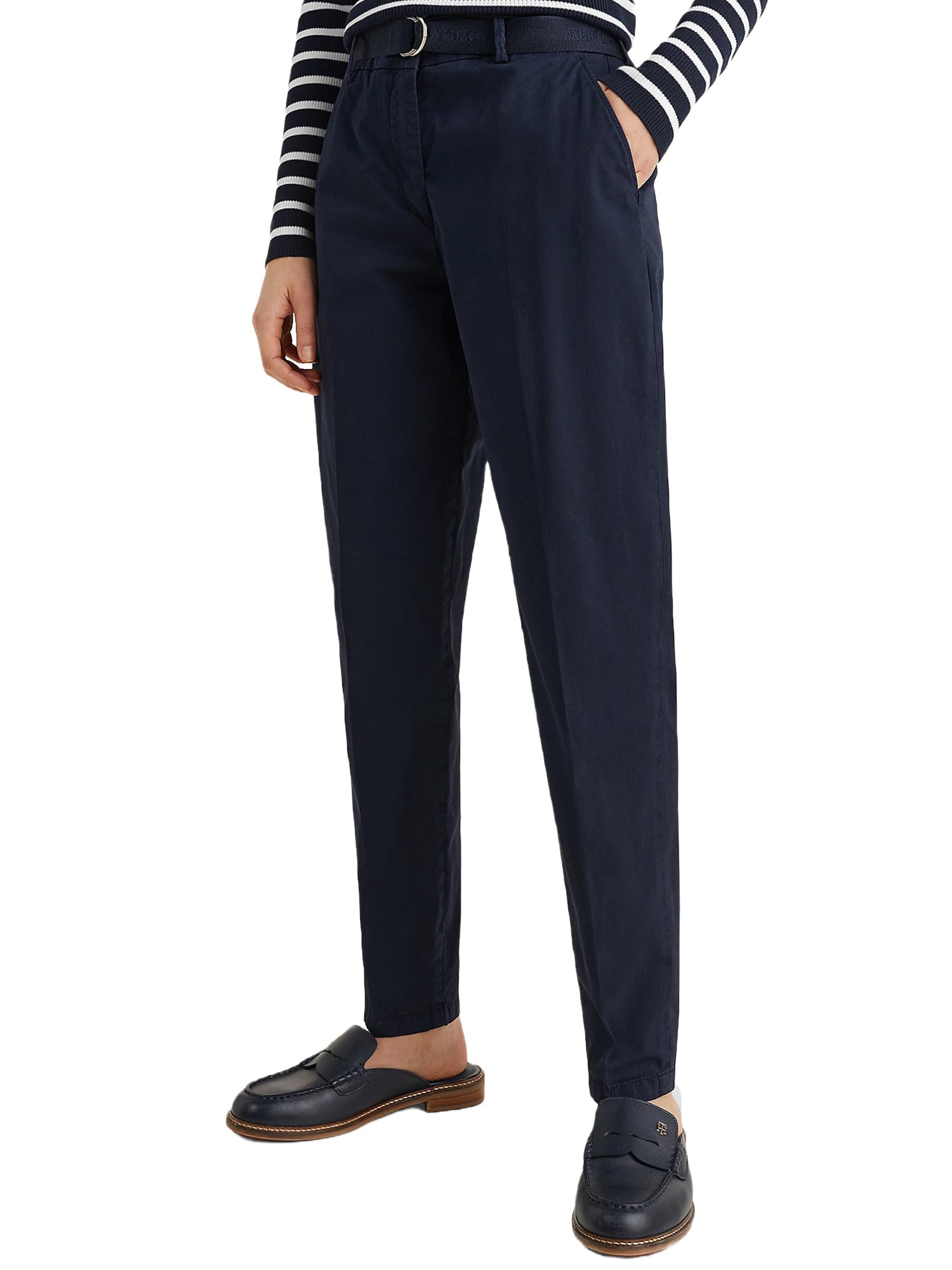Pantaloni Blu Tommy Hilfiger