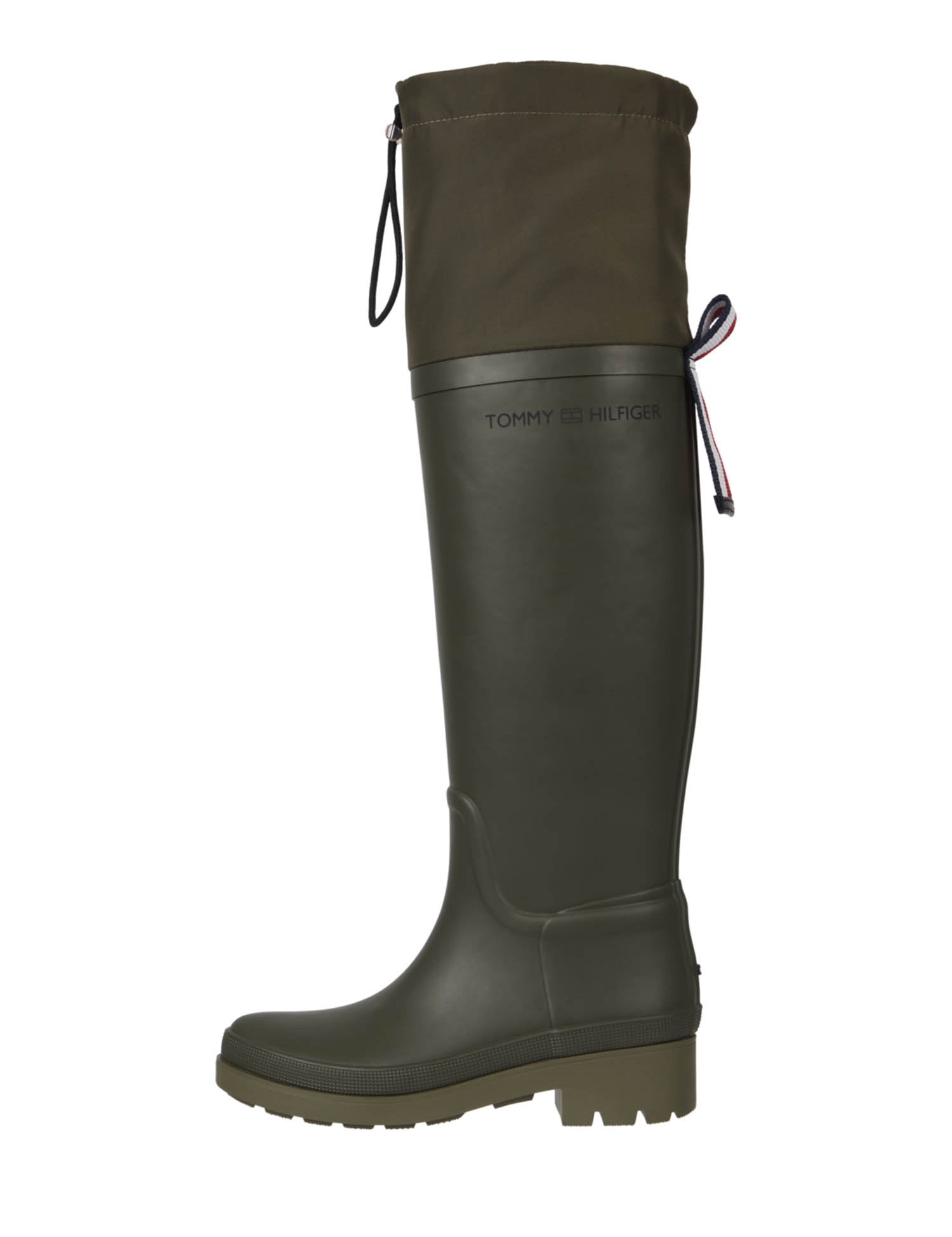 Stivali Verde Tommy Hilfiger