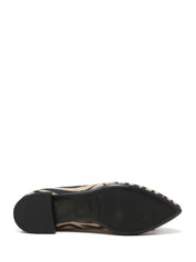 Ballerine Beige Nero Grace Shoes