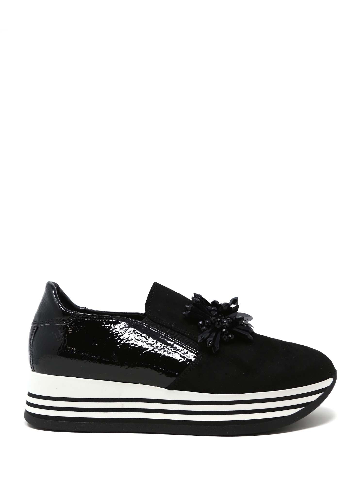 Slip-on Nero   Var Grace Shoes