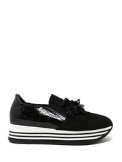 Slip-on Nero   Var Grace Shoes