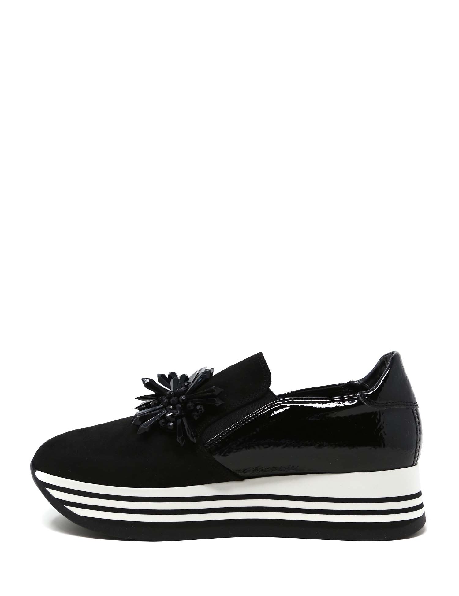 Slip-on Nero   Var Grace Shoes