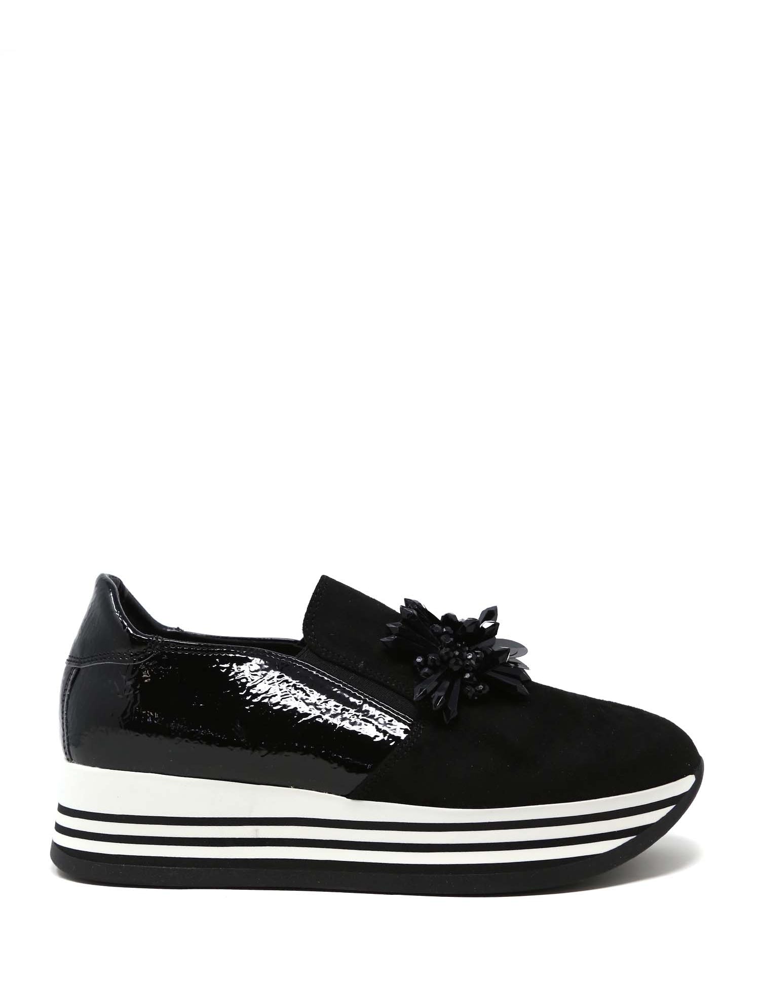 Slip-on Nero   Var Grace Shoes