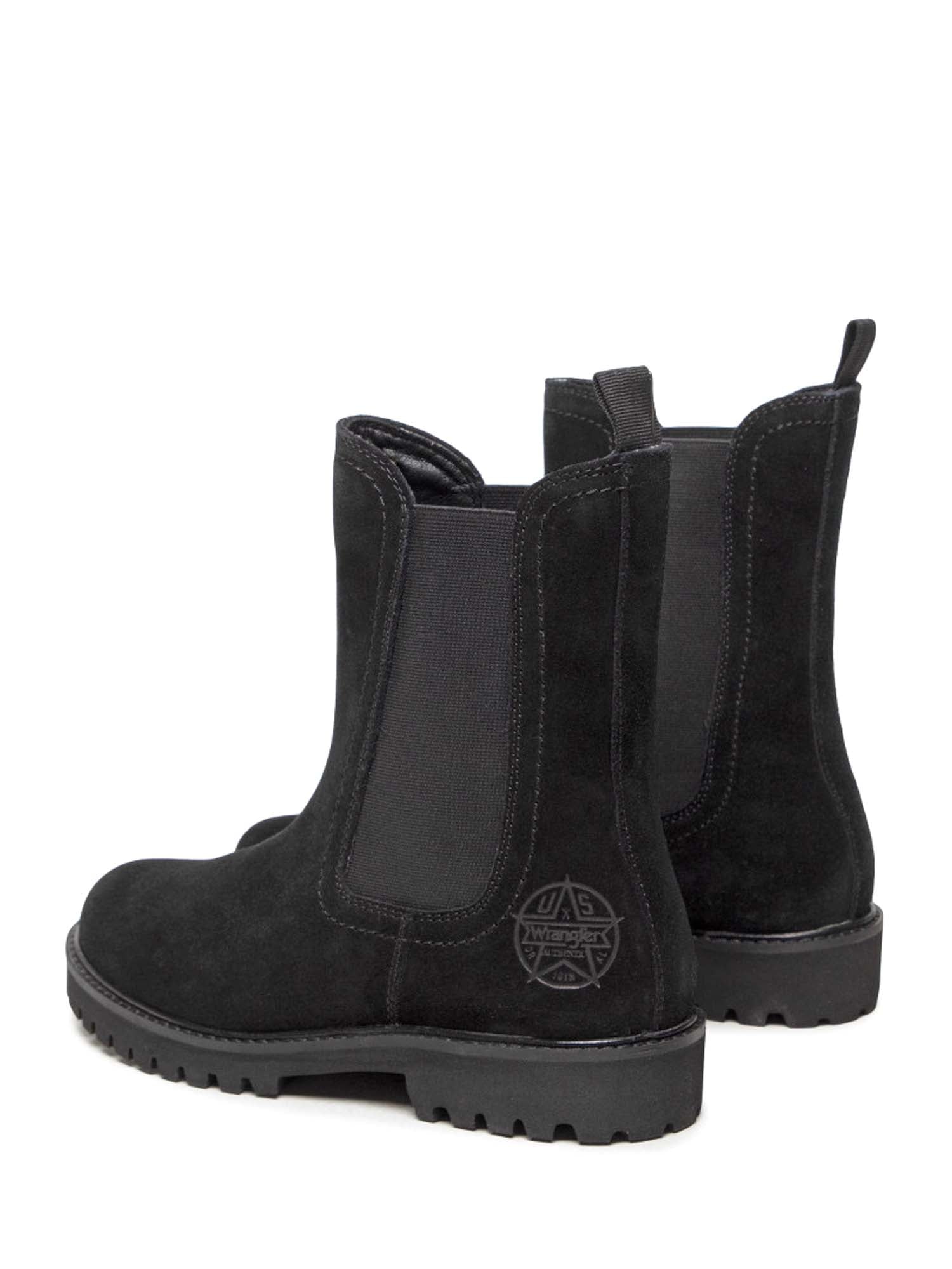 Stivaletti Nero Wrangler