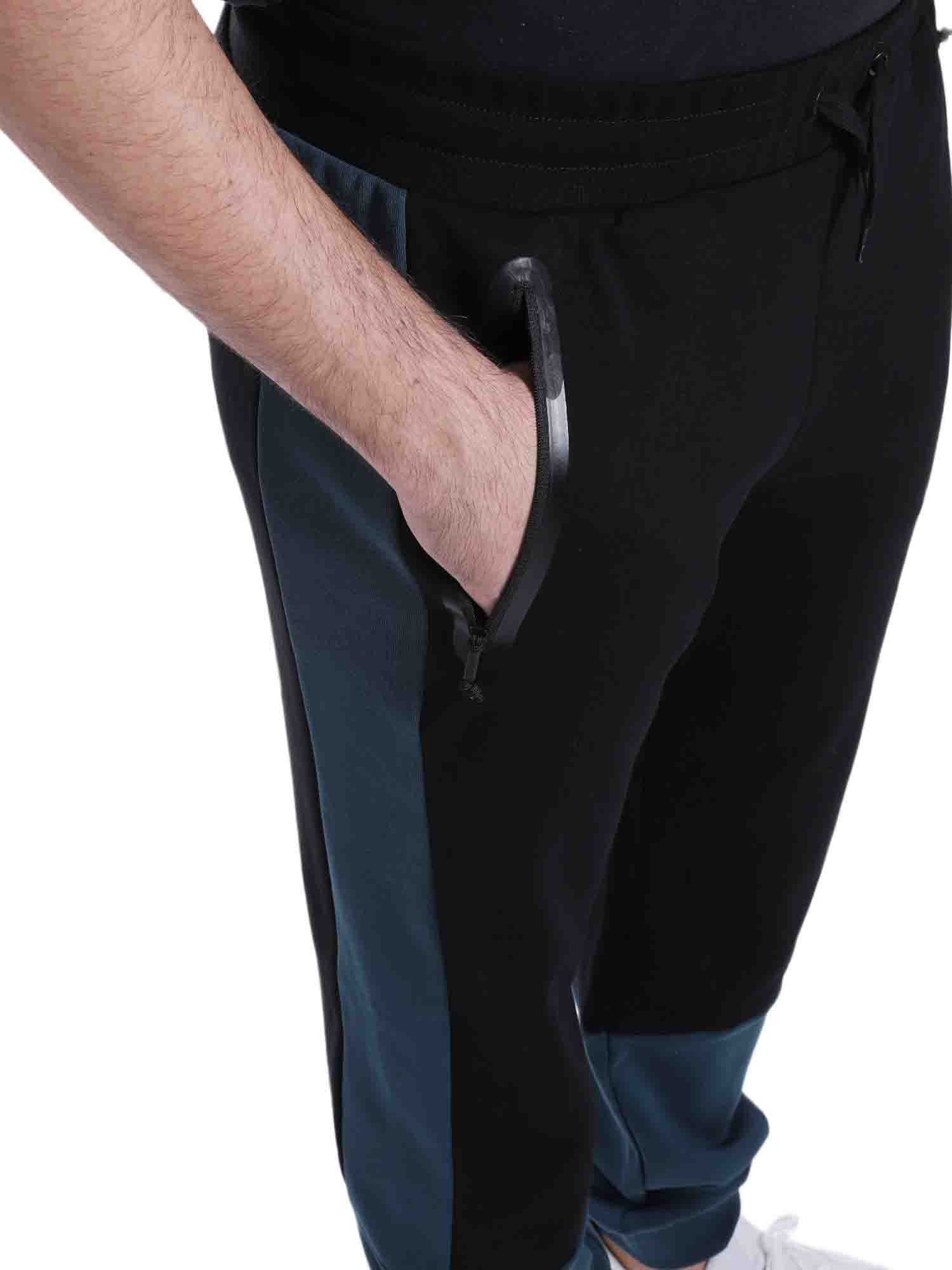 Pantaloni sportivi Nero Ea7 Emporio Armani