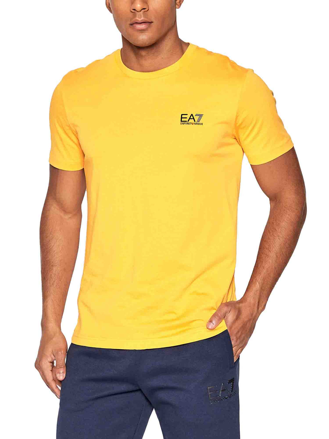 T-shirt Giallo Ea7 Emporio Armani