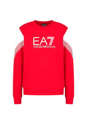 Felpe Rosso Ea7 Emporio Armani