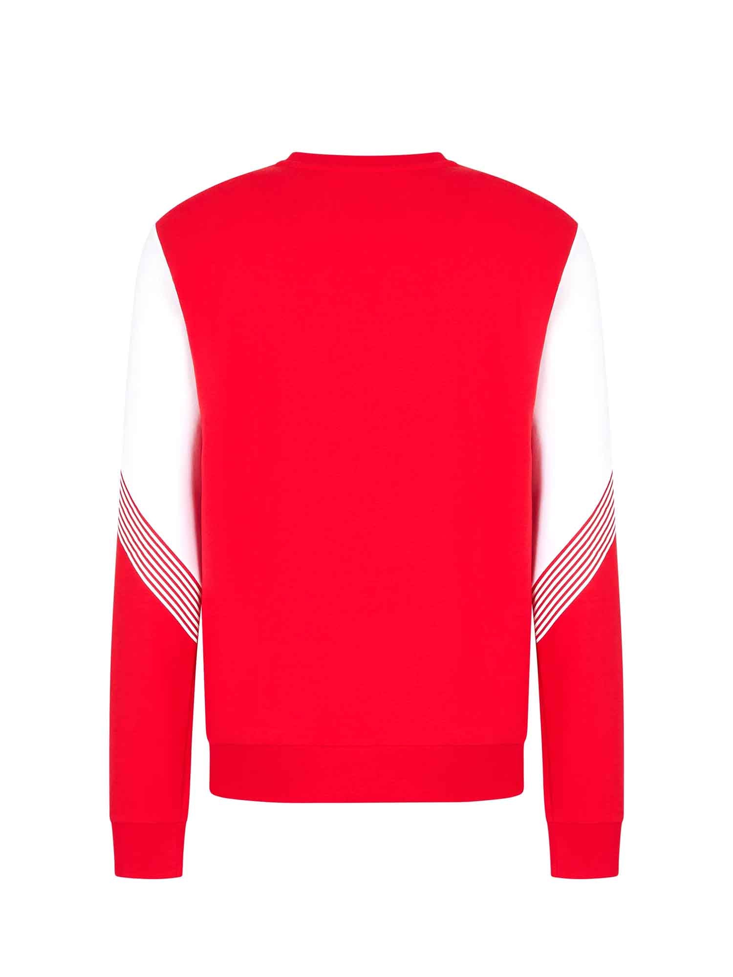 Felpe Rosso Ea7 Emporio Armani