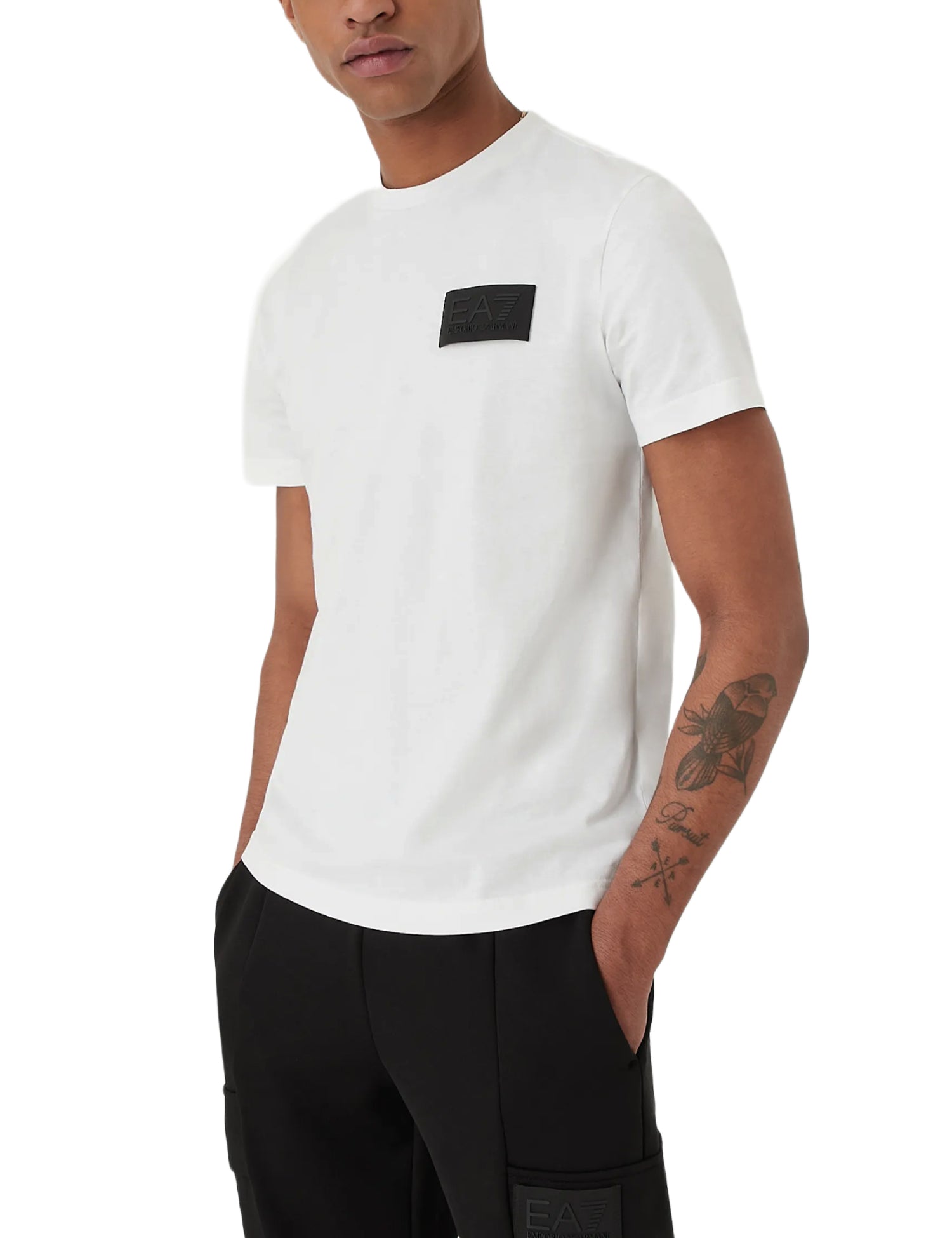 T-shirt Bianco Ea7 Emporio Armani