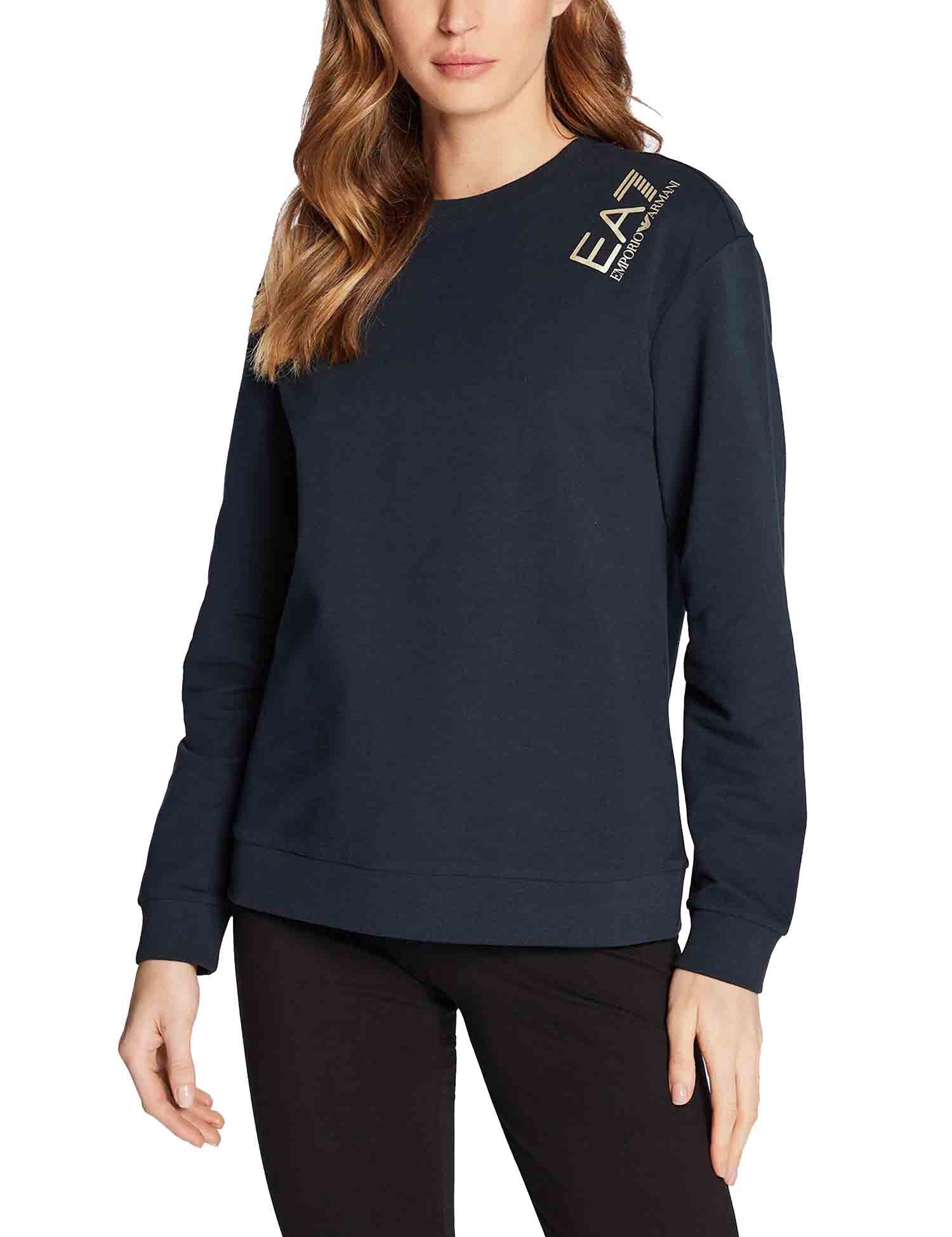 Felpe Blu Ea7 Emporio Armani