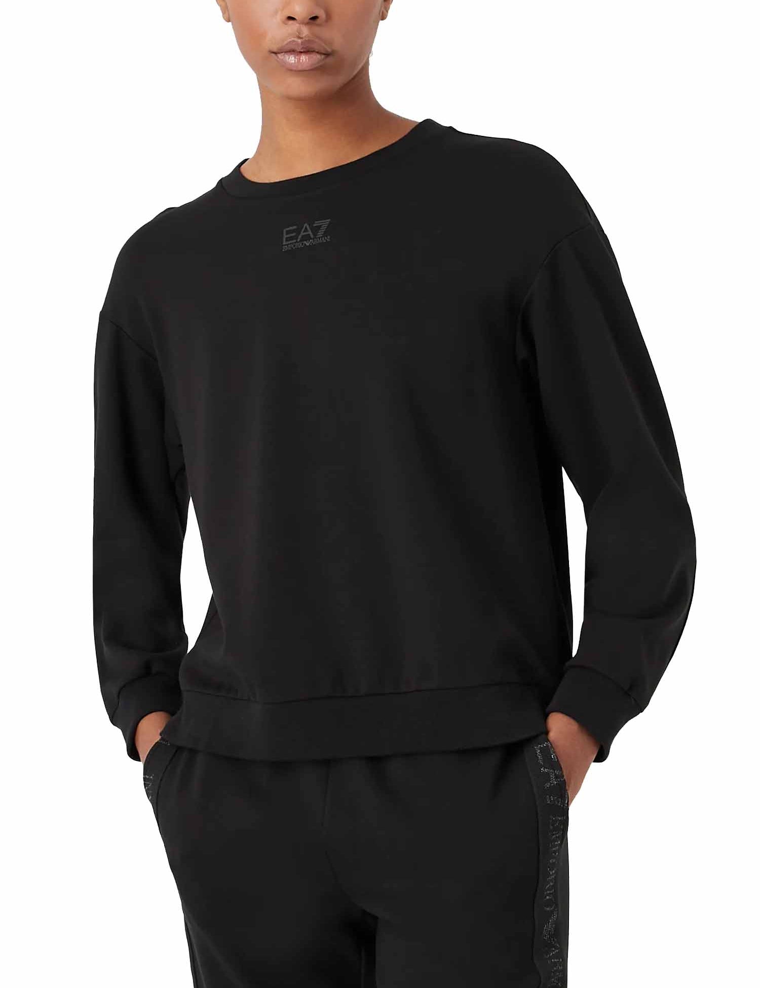 Felpe Nero Ea7 Emporio Armani