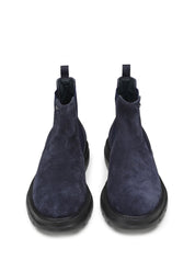 Stivaletti Blu Alberto Guardiani