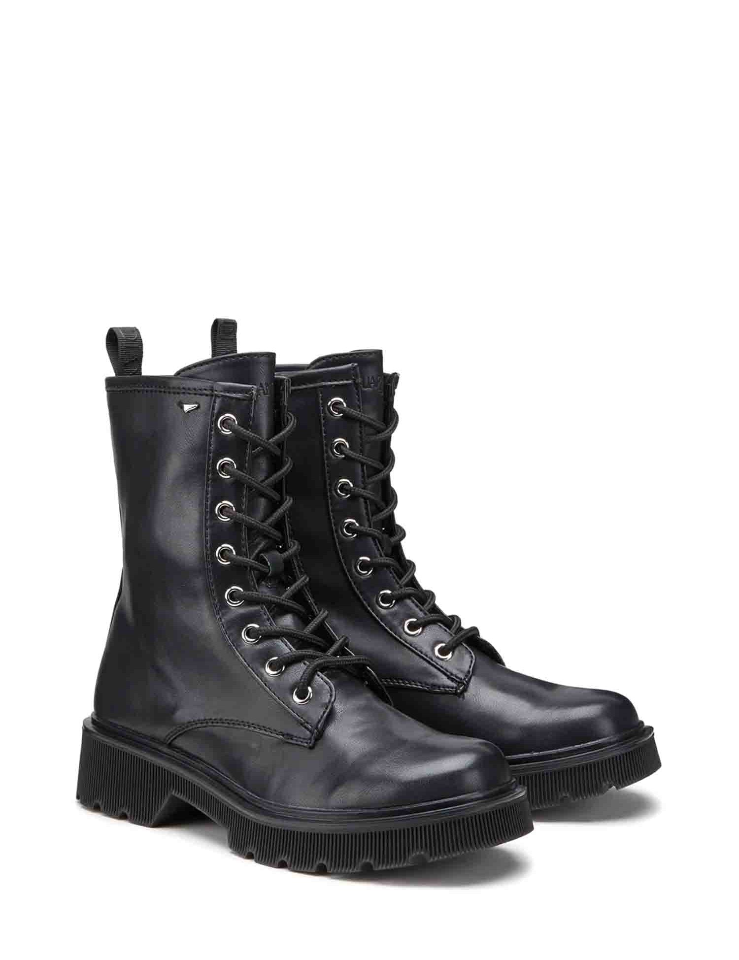 Anfibi Nero Alberto Guardiani