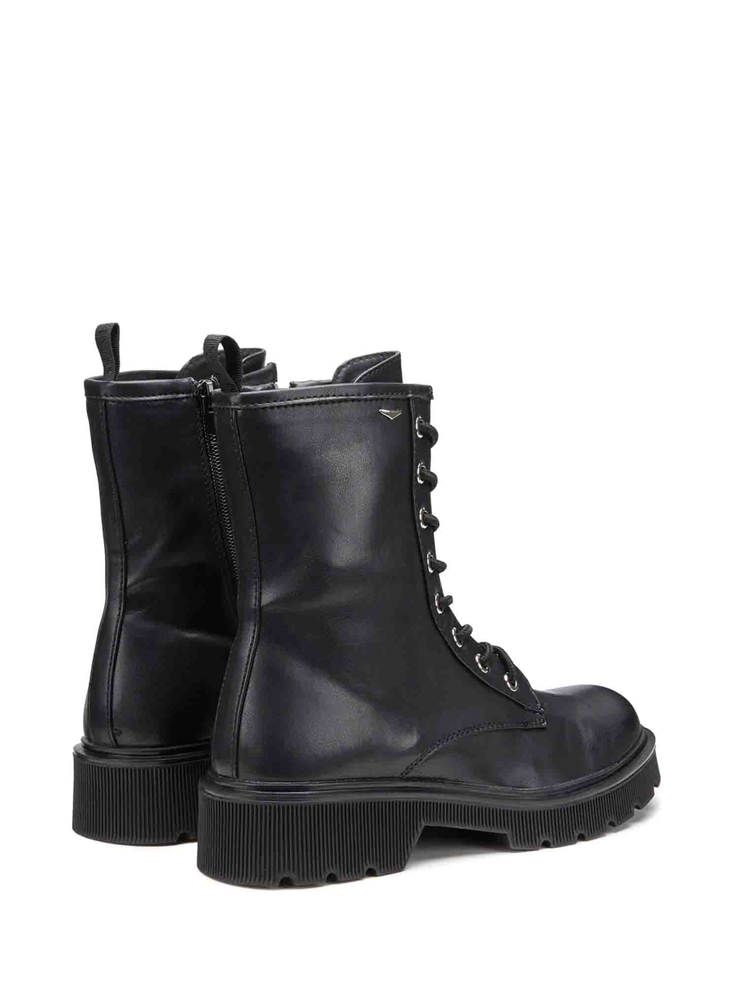 Anfibi Nero Alberto Guardiani