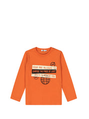 T-shirt Arancio Melby