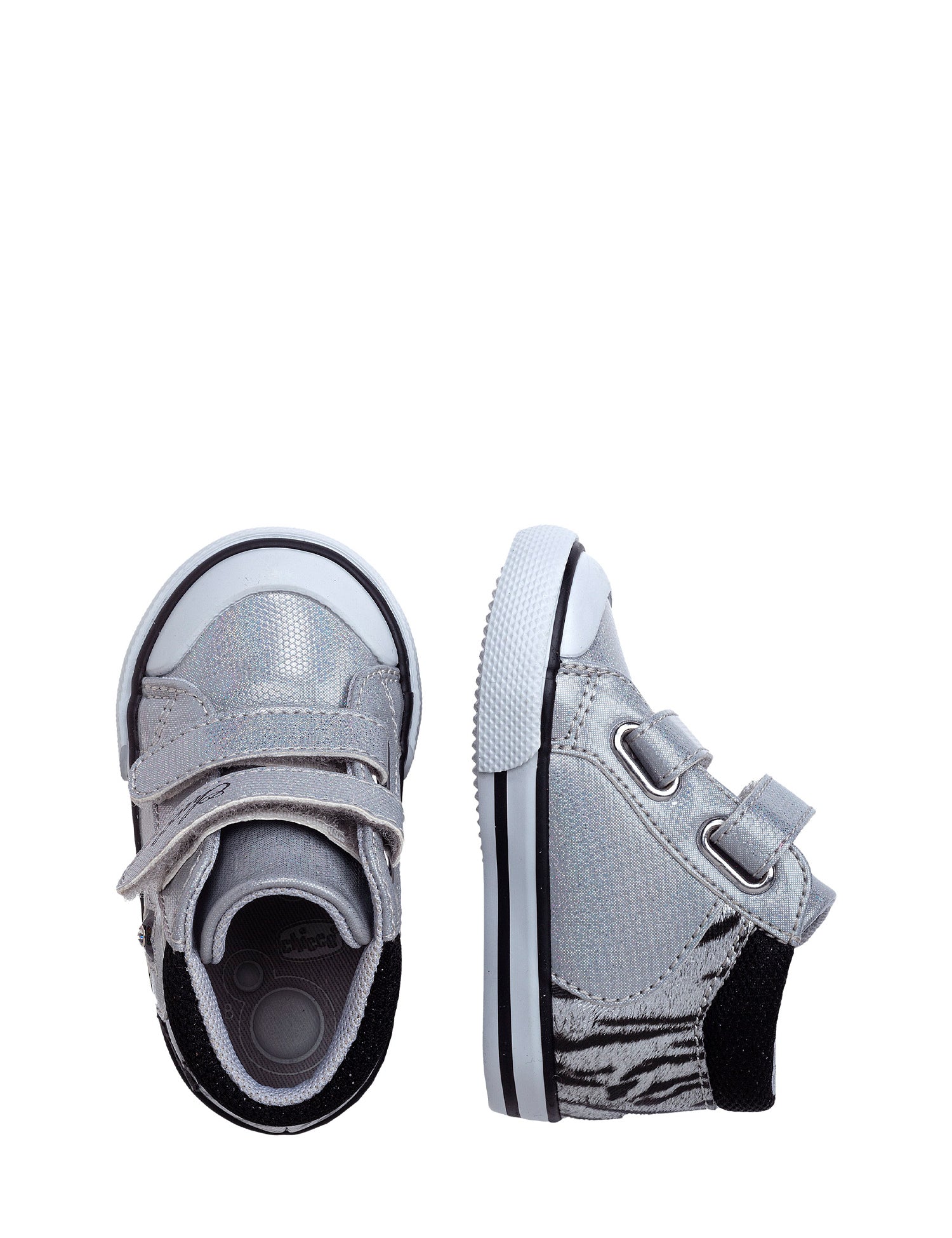 Scarpe con strappi Argentato Chicco