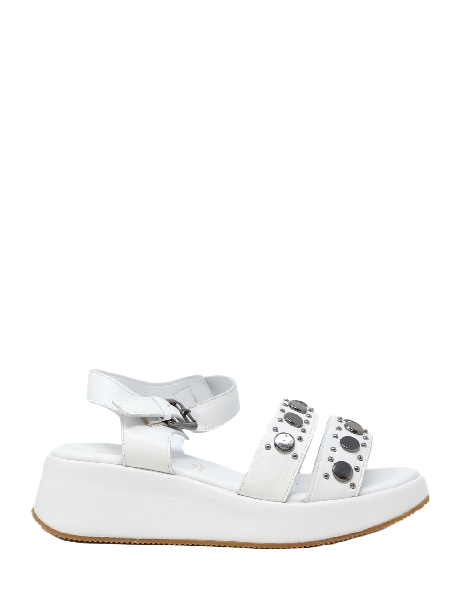 Sandali zeppa Bianco Sshady