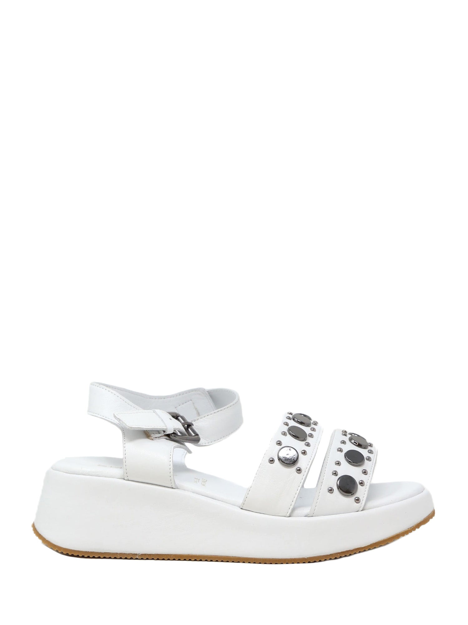 Sandali zeppa Bianco Sshady