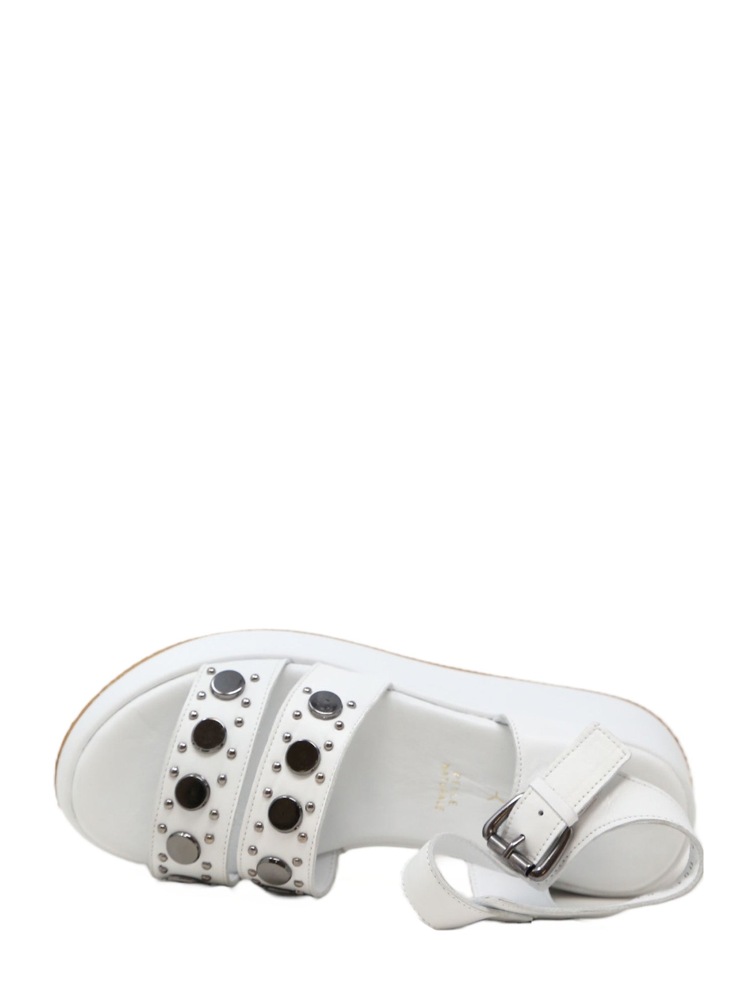 Sandali zeppa Bianco Sshady