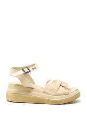 Sandali zeppa Beige Sshady