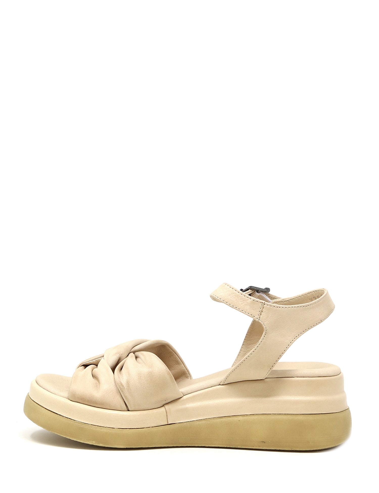 Sandali zeppa Beige Sshady