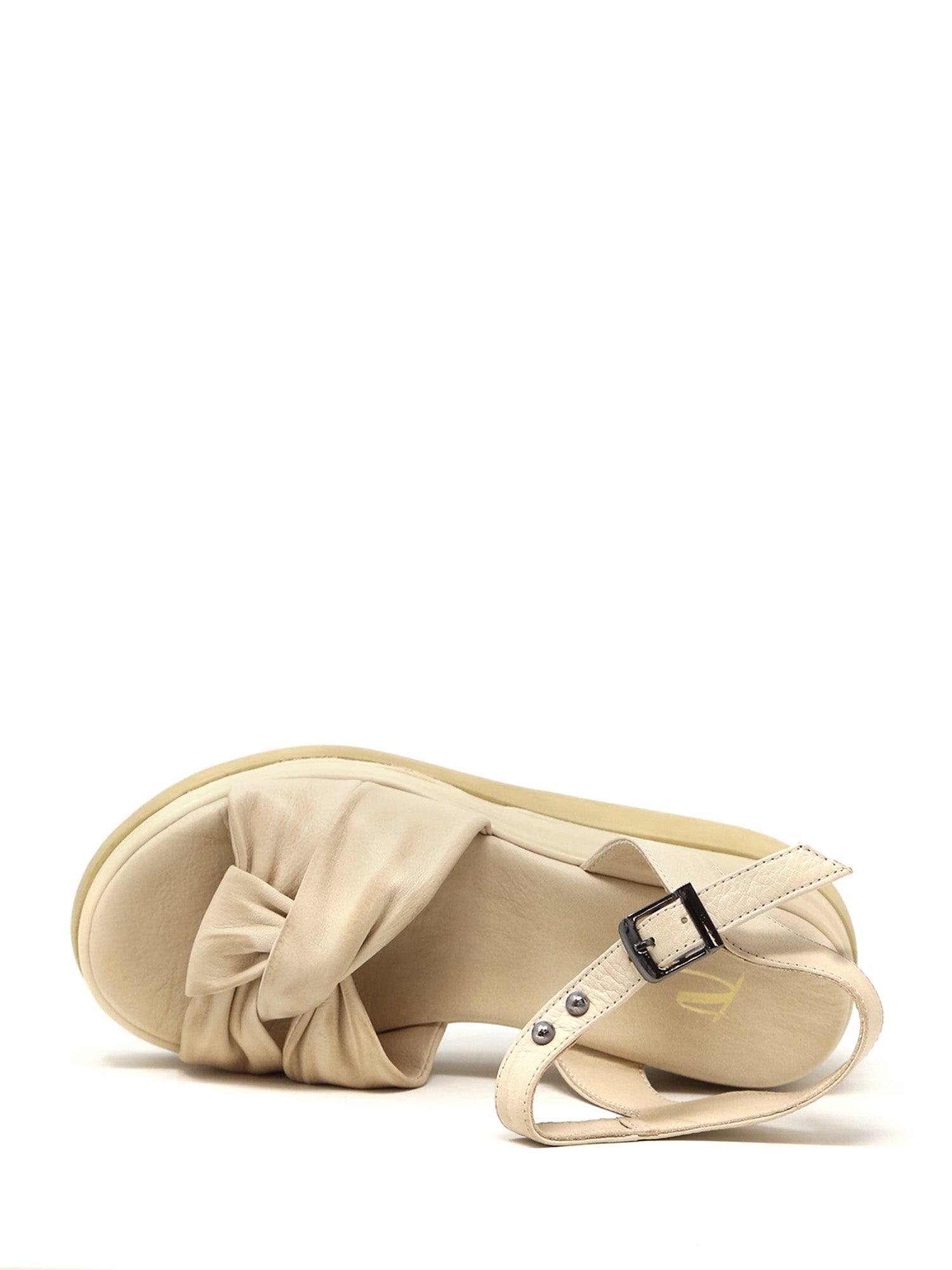 Sandali zeppa Beige Sshady