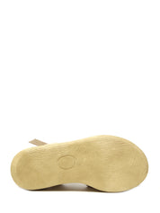 Sandali zeppa Beige Sshady