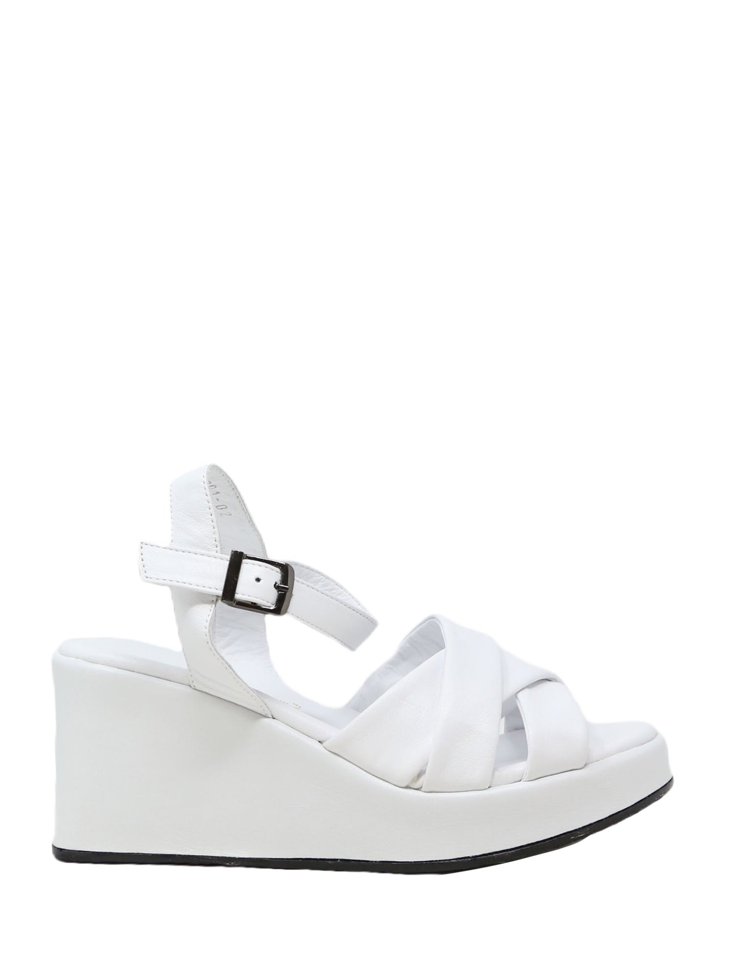 Sandali zeppa Bianco Sshady