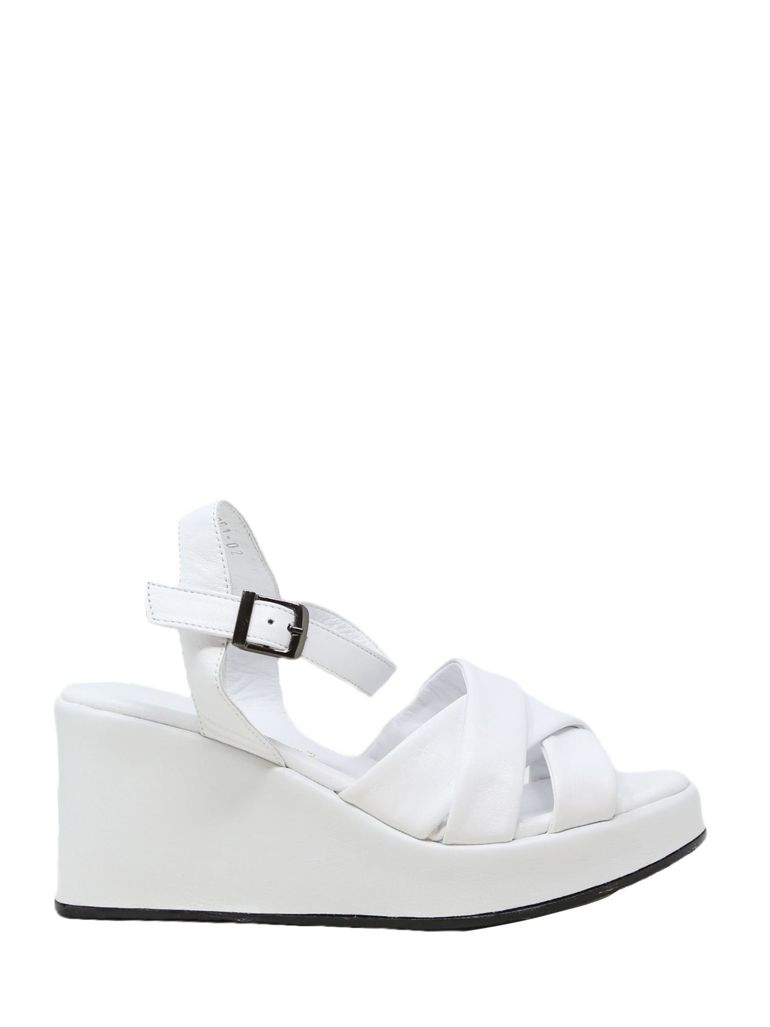 Sandali zeppa Bianco Sshady