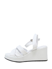 Sandali zeppa Bianco Sshady