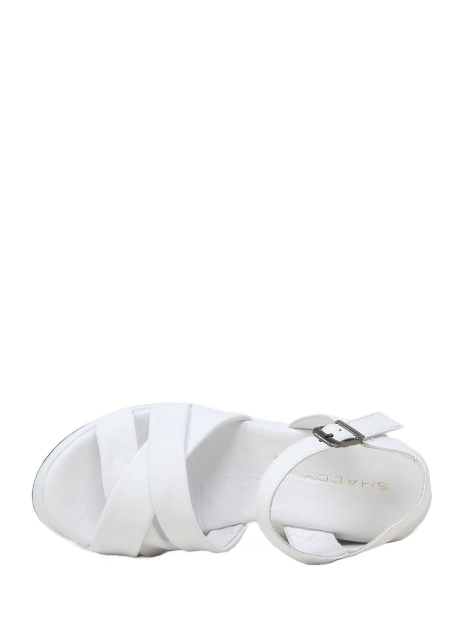 Sandali zeppa Bianco Sshady