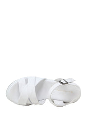 Sandali zeppa Bianco Sshady