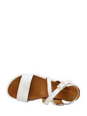 Sandali zeppa Bianco Sshady