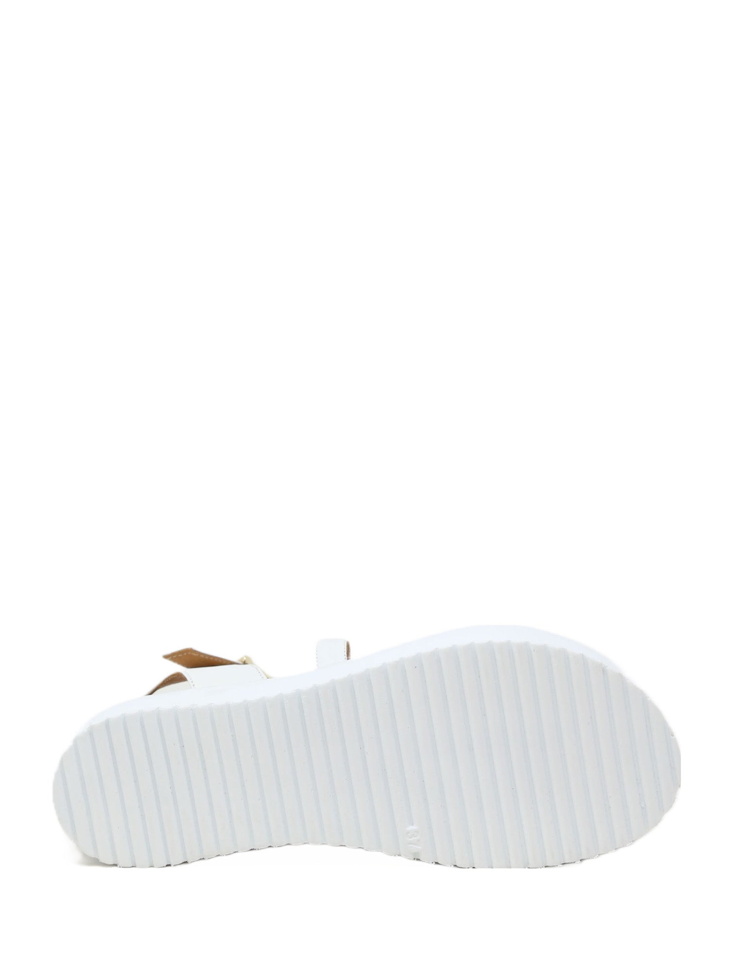 Sandali zeppa Bianco Sshady