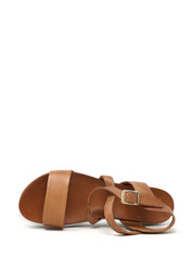 Sandali zeppa Marrone Sshady